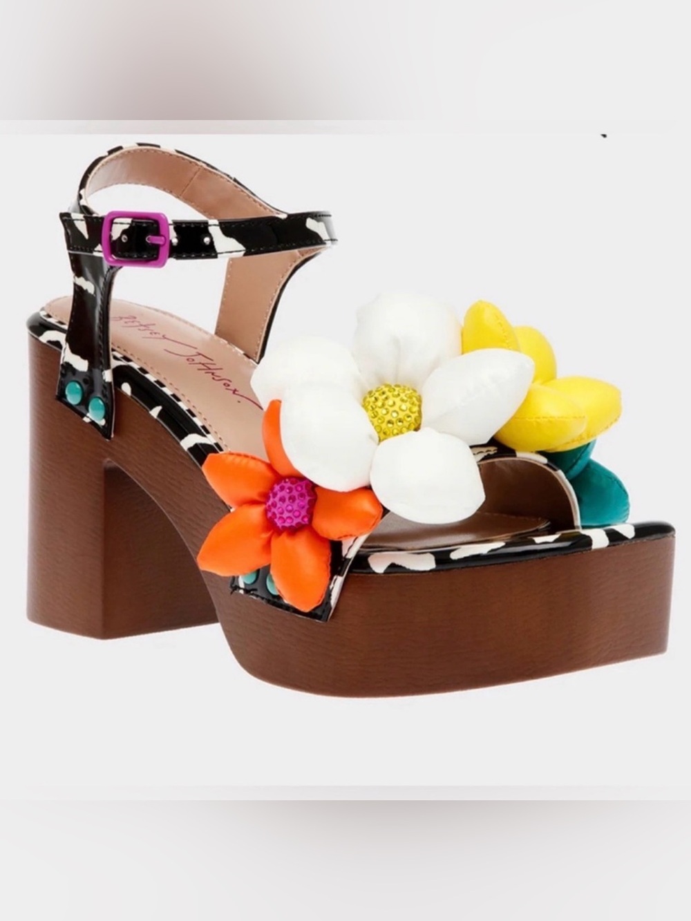 BETSEY JOHNSON
KINSLEE BLACK MULTI Colorful
Women's Size 8.5